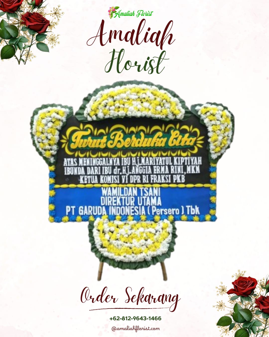 Papan Bunga Duka Panimbang